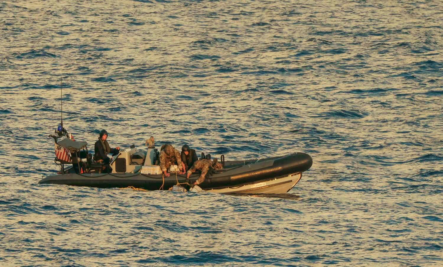 Royal Navy Saves Smugglers From Sinking Boat