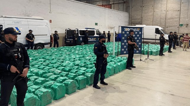 Spanish cocaine seizure