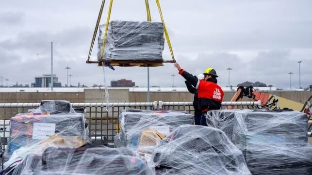 Waesche delivers cocaine to the pier