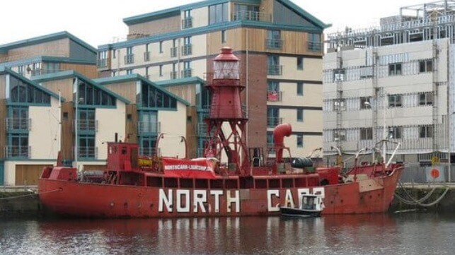 North Carr Lightship Scotland