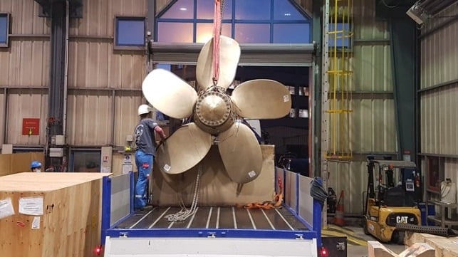 3D printed propeller 