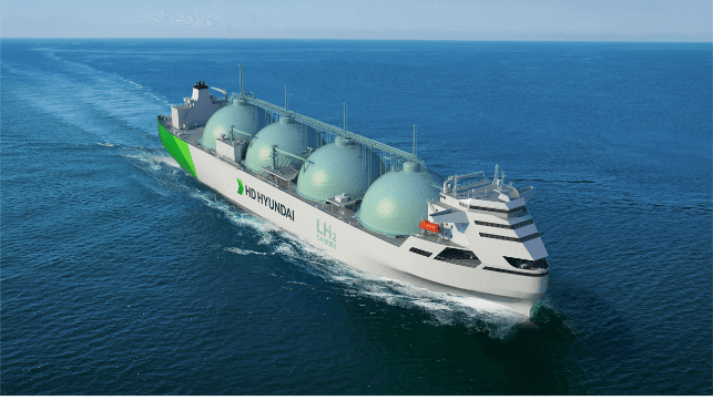 HD KSOE Receives ABS Approval for Large-Scale Hydrogen Transport Tank Design