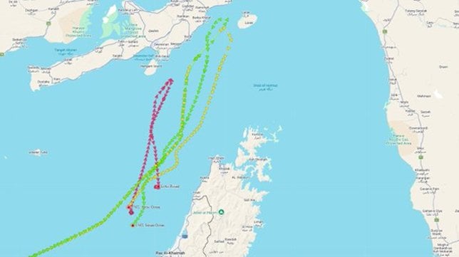 ships turned around at Strait of Hormuz
