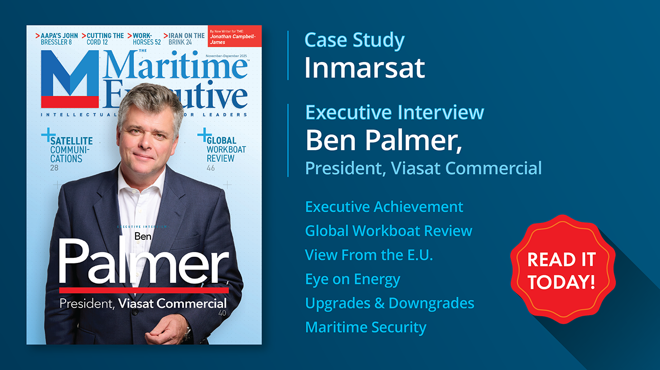 The Maritime Executive Global Workboat Edition