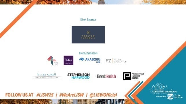 London International Shipping Week 2025