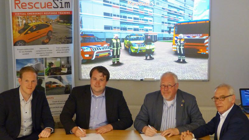 Safety Regions Kennemerland and Zaanstreek-Waterland to install incident command simulators for training of any thinkable incident.