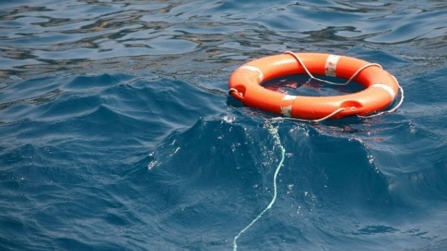 File image of a life buoy