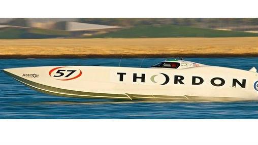 Thordon powerboat