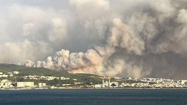 Turkish wildfire 