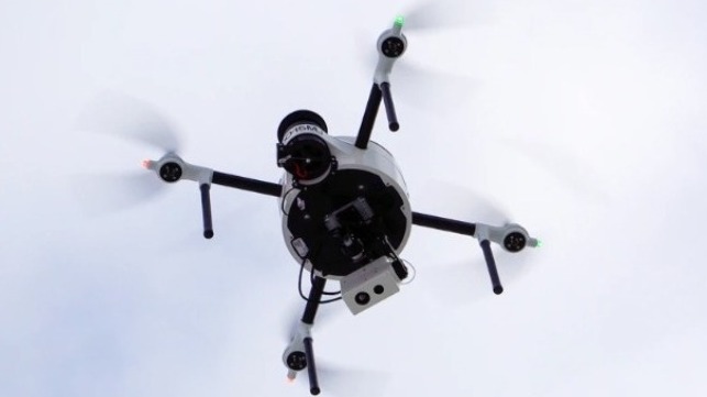 autonomous drones for port security