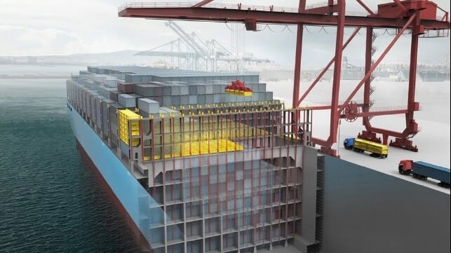 Hyundai eliminates container lashing 