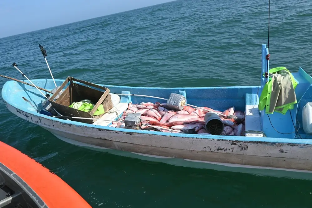 U.S. Coast Guard Seizes Five Illegal Fishing Boats in One Day off Texas