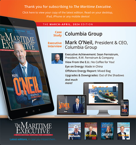 The Maritime Executive's Energy Magazine Edition is Out Now