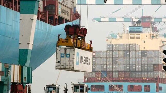 Maersk container