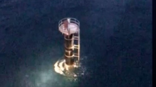 boater rescued off channel market spotted by passing containership