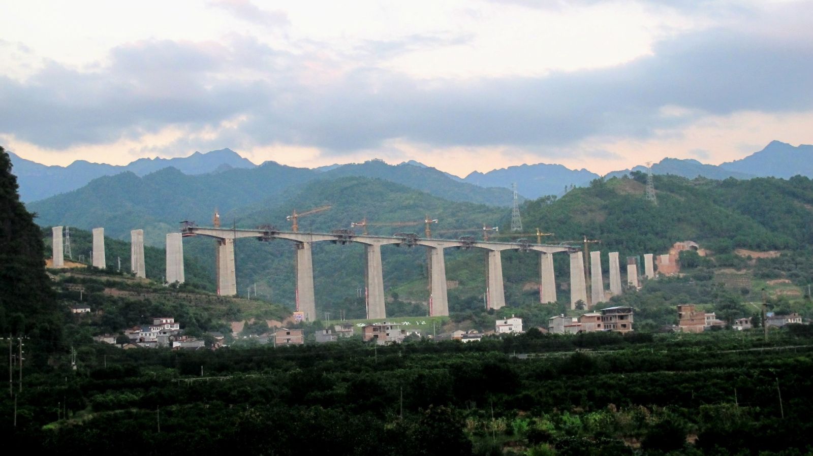 railway under construction