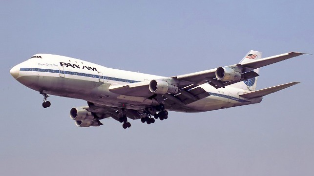 A Pan Am Boeing 747
