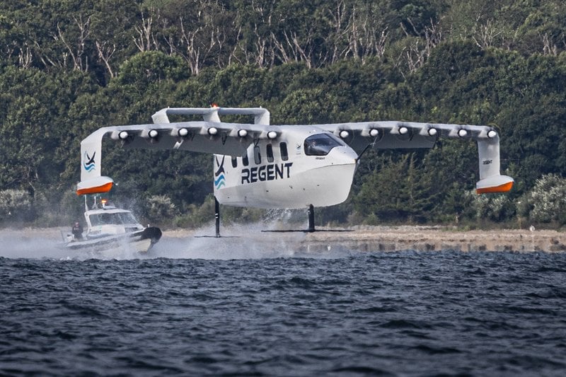 wing-in-ground effect craft makes first human test flight
