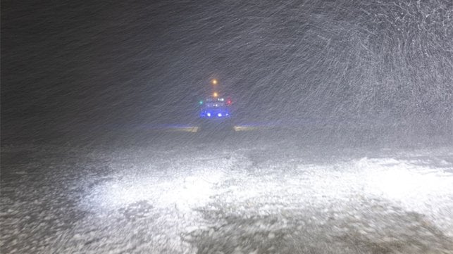 harsh winter conditions in the Gulf of Finland