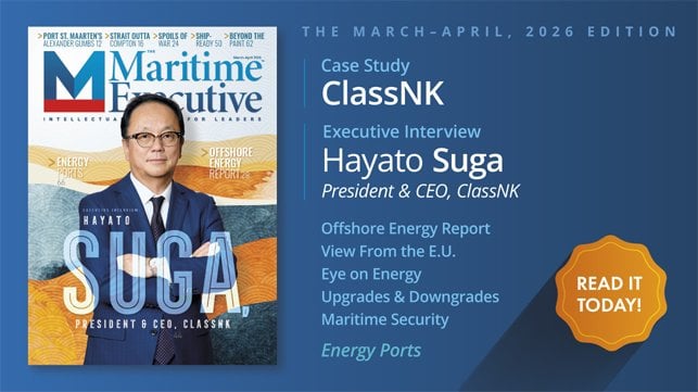 Maritime Executive March April 2026 promotion
