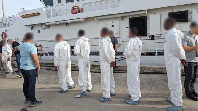 Coast Guard Captures Nine Drug Smugglers with $7.4M in Cocaine