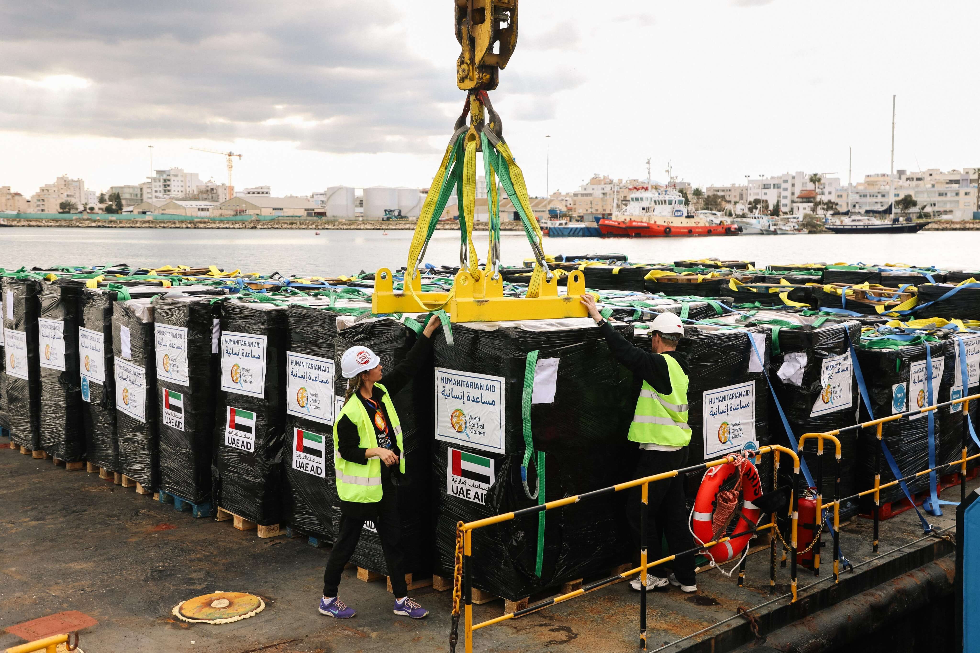 Food Aid Groups Plan Their Own Barge Delivery to Gaza