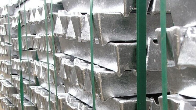 Aluminum ingots