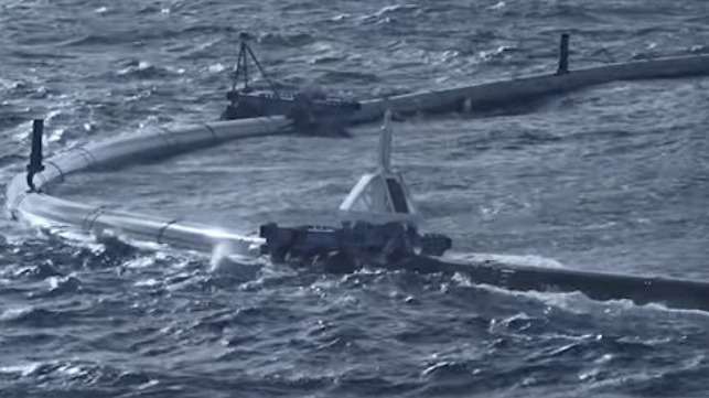 The Ocean Cleanup Pacific trial