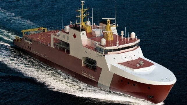 Arctic patrol ship