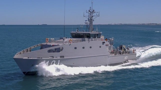 Austal patrol boat