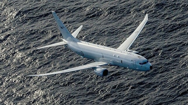 Australia P-8A Poseidon maritime patrol aircraft