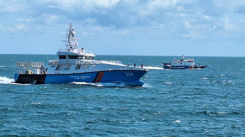Bulgarian patrol boats
