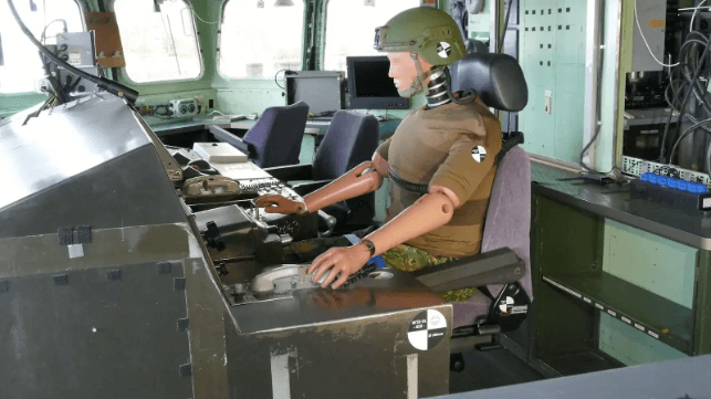 Bundeswehr mine test