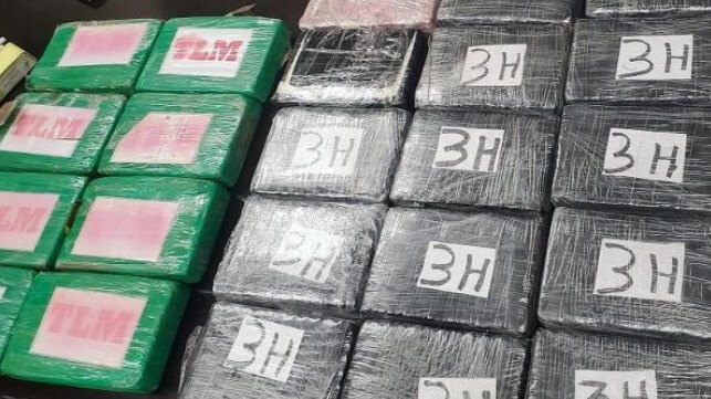 Cocaine bricks file image