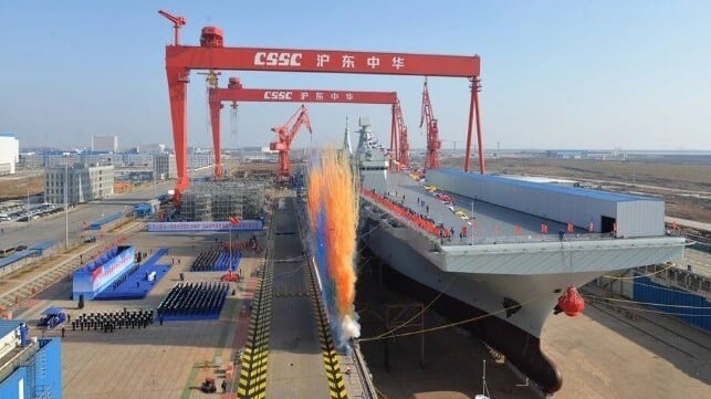 Chinese amphib assault ship