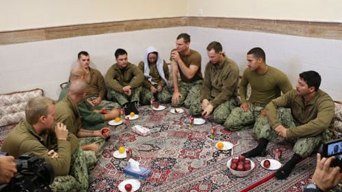 Iran Releases 10 Captured U.S. Navy Sailors