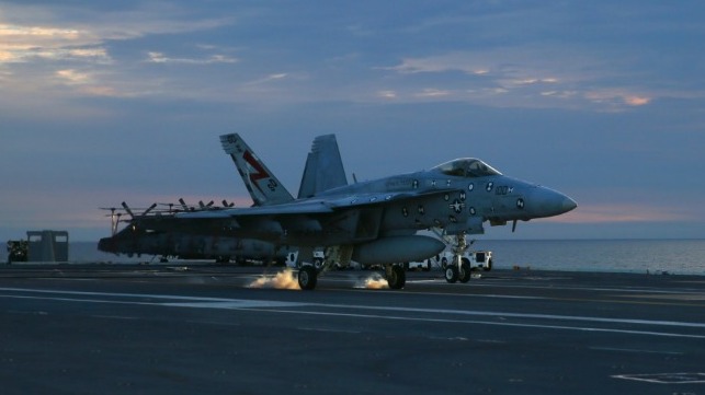 U S Navy Tests Remote Control System For F A 18 Fighter