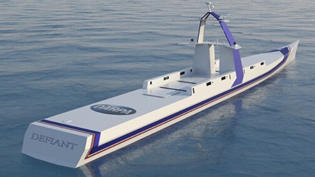 DARPA unmanned surface vessel program