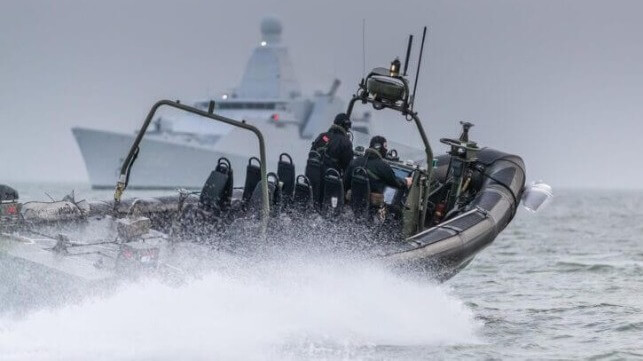 A Royal Netherlands Navy FRISC pursuit boat, the model used in Tuesday's interdiction (Netherlands MOD)