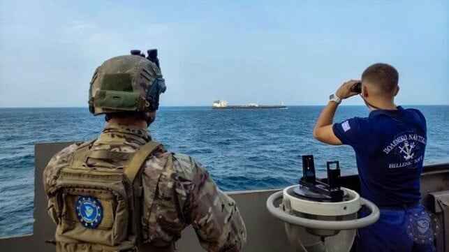 naval protection for merchant ship