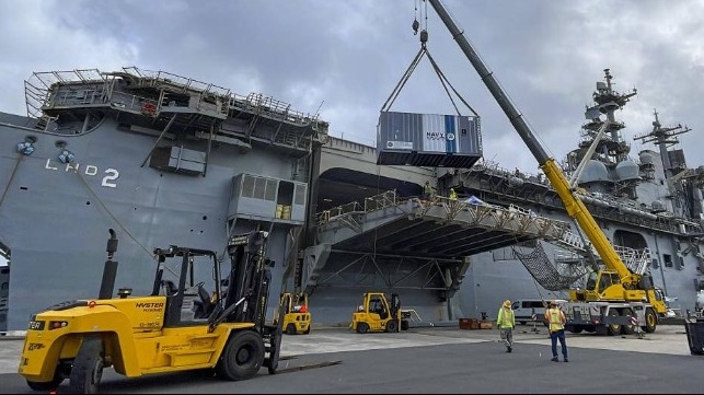 US Navy tests 3D printer aboard vessel underway