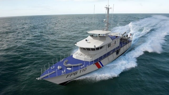 Philippine Coast Guard's new patrol boat