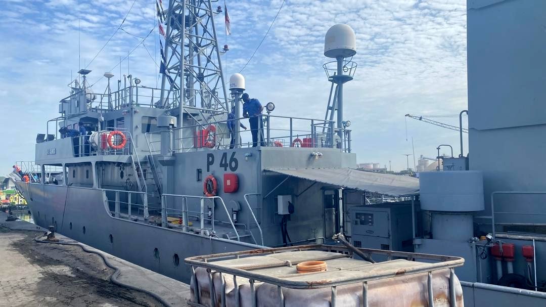 Ghana warship