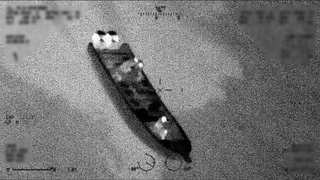 drug smuggling boat north of Puerto Rico