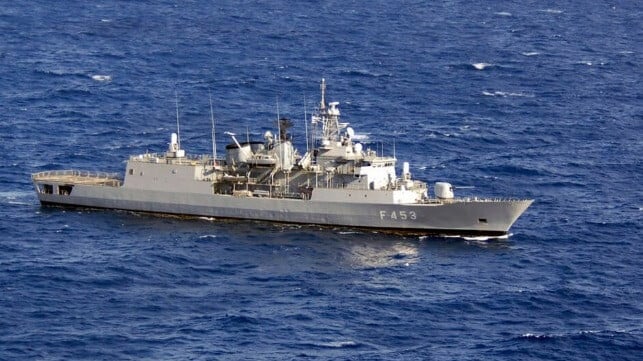 Greece has deployed two frigates off Libya (USN file image)