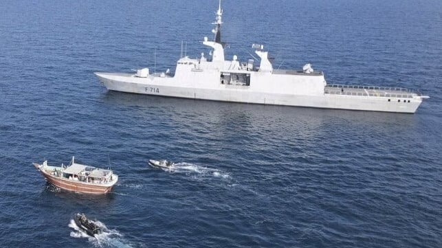 French Navy drug seizure