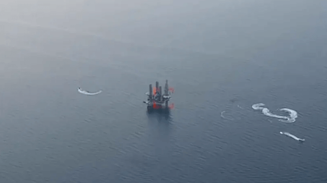 Black Sea oil platofrm