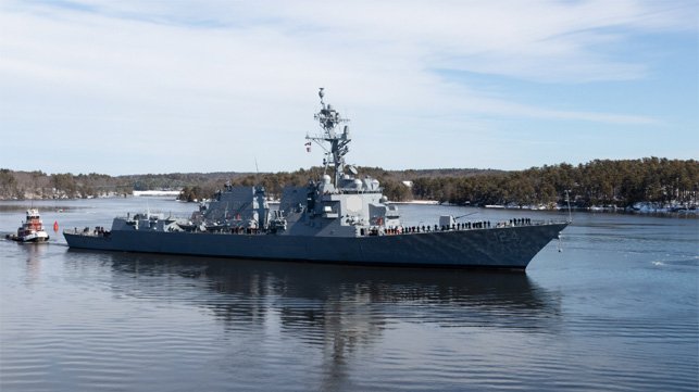 Bath Iron works destroyer