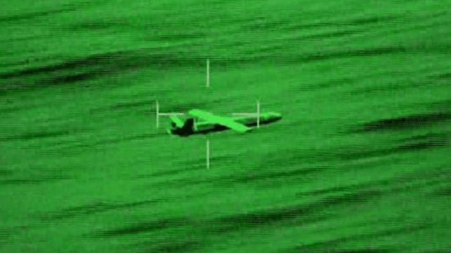 Houthi attack drone over the Red Sea (Marine Nationale file image)