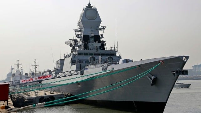 INS Chennai, 2016 (AP file image)